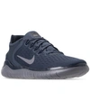 Nike Men's Free Run 2018 Running Sneakers From Finish Line In Thunder Blue/gunsmoke-obs