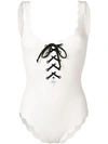 MARYSIA PALM SPRINGS LACE-UP SWIMSUIT