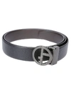 GIORGIO ARMANI LOGO PLAQUE BELT,10813644