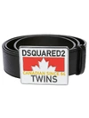 DSQUARED2 CANADIAN TWINS BUCKLE BELT,10813676