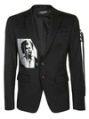 DSQUARED2 PHOTOGRAPHIC PRINT BLAZER,10813620