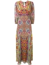 ETRO LONG PRINTED DRESS