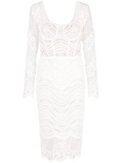Jonathan Simkhai Embroidered Long In White
