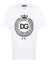 DOLCE & GABBANA DOLCE & GABBANA CLASSIC LOGO T-SHIRT - WHITE