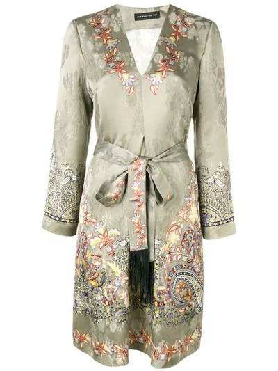 Etro Paisley Printed Dress - 绿色 In Green