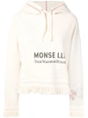 MONSE MONSE PRINT TOWEL HOODIE