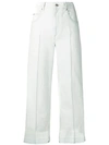 ISABEL MARANT ÉTOILE HIGH-WAISTED CROPPED JEANS