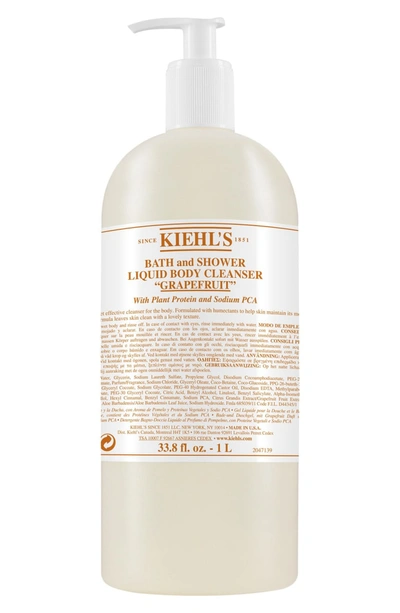 Kiehl's Since 1851 Bath & Shower Liquid Body Cleanser In Grapefruit 16.9 Oz.