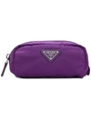 PRADA PRADA NYLON PURSE - PURPLE