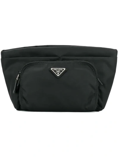 Prada Nylon Wash Bag - 黑色 In Black