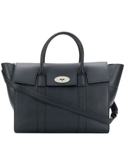 Mulberry Blue Bayswater Bag