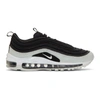 NIKE NIKE BLACK AND GREY AIR MAX 97 PREMIUM SNEAKERS