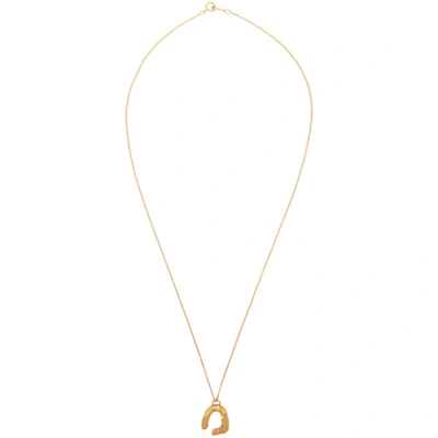 Alighieri Gold-plated The Flashback Twist Necklace