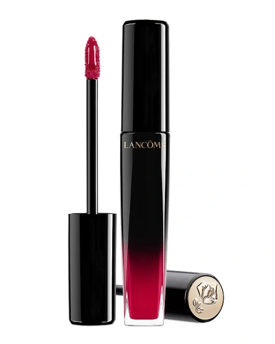 Lancôme L'absolu Lacquer Long-lasting Liquid Lipstick 168 Rose Rouge 0.27 oz/ 8 ml