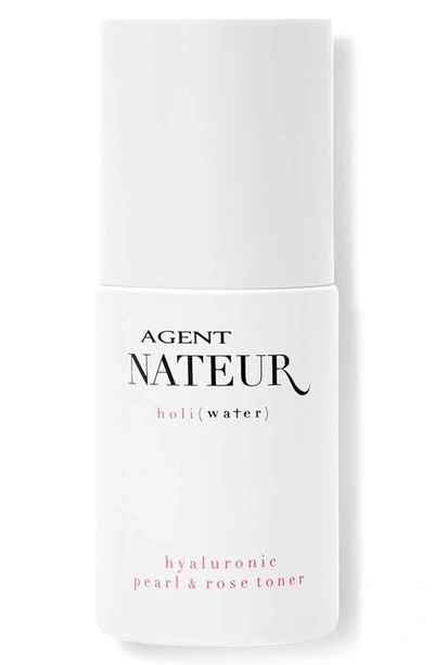 AGENT NATEUR HOLI(WATER) PEARL & ROSE HYALURONIC TONER, 4.05 OZ,HW2