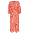 ETRO PRINTED CRÊPE MAXI DRESS,P00359960