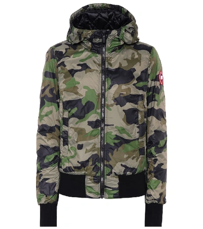 Canada Goose Dore Camouflage-print Hooded Shell Down Jacket In  Camo