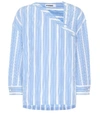 JIL SANDER 条纹棉质衬衫,P00356660