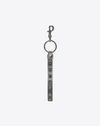 Valentino Rockstud Keyring In Military Green