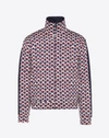 Valentino Logo Scale Print Jacket In Multicolored