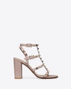 VALENTINO GARAVANI VALENTINO GARAVANI ROCKSTUD ANKLE STRAP SANDAL 90 MM