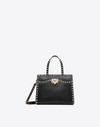 VALENTINO GARAVANI Small Rockstud Top Handle Bag