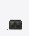 VALENTINO GARAVANI VALENTINO GARAVANI Maxi Crinkled lambskin Rockstud Noir Spike Bag