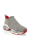 CHRISTIAN LOUBOUTIN Spiky Sock Donna Sneakers