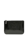 KENZO EMBOSSED TIGER POUCH,10814570
