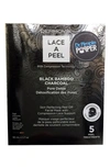 DERMOVIA LACE A PEEL BLACK BAMBOO CHARCOAL PEEL OFF MASK,428200