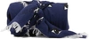 Kenzo Multi Eyes Square Modal & Silk Scarf In Midnight-blue