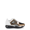 Fendi Multicolor Chunky Sneaker In White