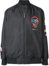 Puma X Bradley Theodore Reversible Bomber Jacket In Black
