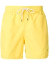 Polo Ralph Lauren Traveler Player Logo Swim Shorts In Yellow In Yellow