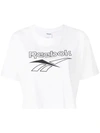 REEBOK LOGO CROPPED T