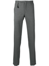 Incotex Slim-fit Tailored Trousers In Gray