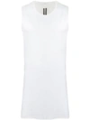 RICK OWENS RICK OWENS BASIC TANK - 白色