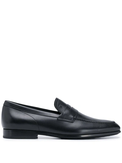 Tod's Slip-on Loafers In Black