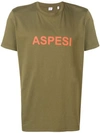 ASPESI LOGO PRINT CREW NECK T-SHIRT