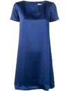 BLANCA BLANCA SHORT SHIFT DRESS - 蓝色