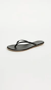 Tkees Liners Matte-leather Flip Flops In Multi