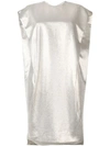 Poiret Midi Shift Dress In Gold