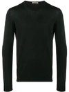 Nuur Round Neck Jumper In Black