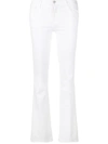 J BRAND LOW-RISE BOOTCUT TROUSERS