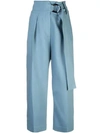 PETAR PETROV HAYES HIGH WAISTED TAILORED TROUSERS