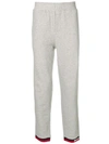 Moncler Elasticated Waist Track Pants In Grey