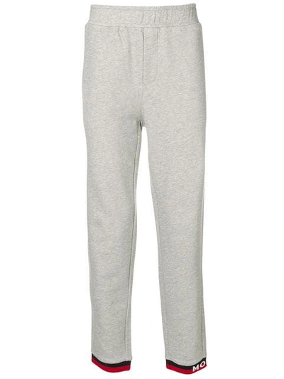 Moncler Elasticated Waist Track Pants In Grey