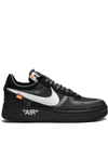Nike The 10: Air Force 1 Low "black" Sneakers In Black