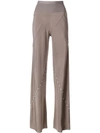 RICK OWENS FLARED STYLE TROUSERS