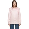 ANTON BELINSKIY ANTON BELINSKIY PINK EMBROIDERED LOGO SHIRT